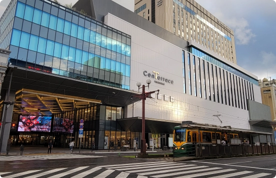 天文館通駅からお越しの場合